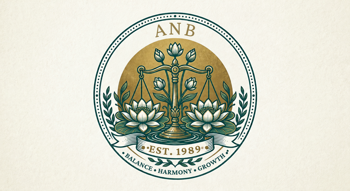 Libra Scales and Lotus logo